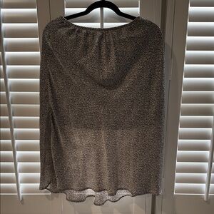 Sienna Sky Black and White A-Line Skirt